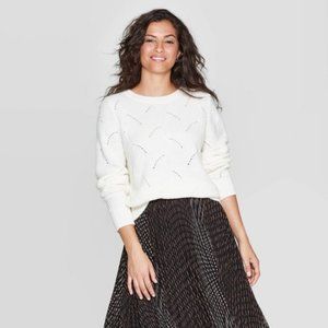 Long Sleeve Crewneck Pullover Sweater - A New Day